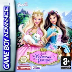 BARBIE THE PRINCESS AND THE PAUPER GBA