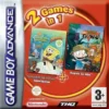 2 GAMES IN 1 RUGRATS GO WILD + SUPERSPONGE
