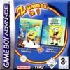 2 GAMES IN 1 SPONGEBOB SQUAREPANTS SUPERSPONGE + SPONGEBOB SQUAREPANTS BATTLE FOR BIKINI BOTTOM