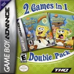 2 GAMES IN 1 SPONGEBOB SQUAREPANTS SUPERSPONGE & SPONGEBOB SQUAREPANTS REVENGE OF THE FLYING DUTCHMAN