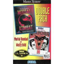 DOUBLE PACK MORTAL KOMBAT AND WOLFCHILD
