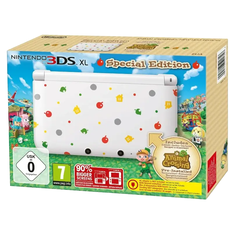 CONSOLA NINTENDO 3DS XL ANIMAL CROSSING