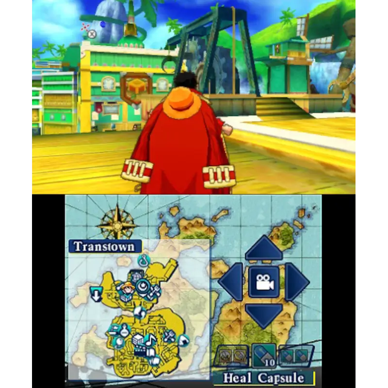 CONSOLA NINTENDO 3DS XL ONE PIECE UNLIMITED WORLD RED LUFFY RED - Image 3