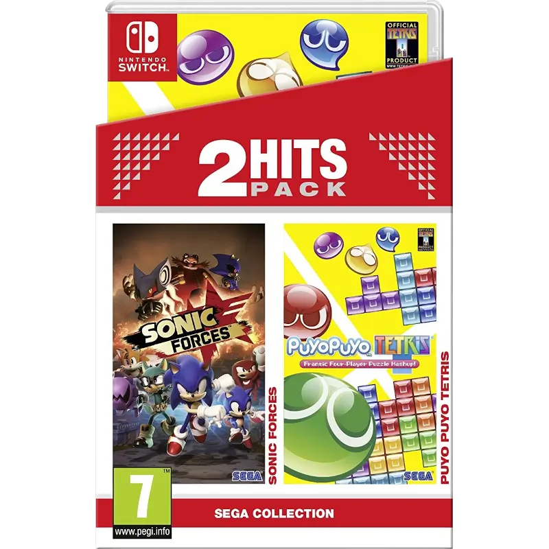2 HITS PACK SONIC FORCES + PUYO PUYO TETRIS